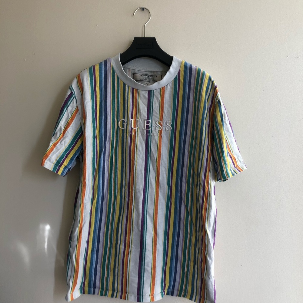 🌈Guess Striped Colourful Tee🌈